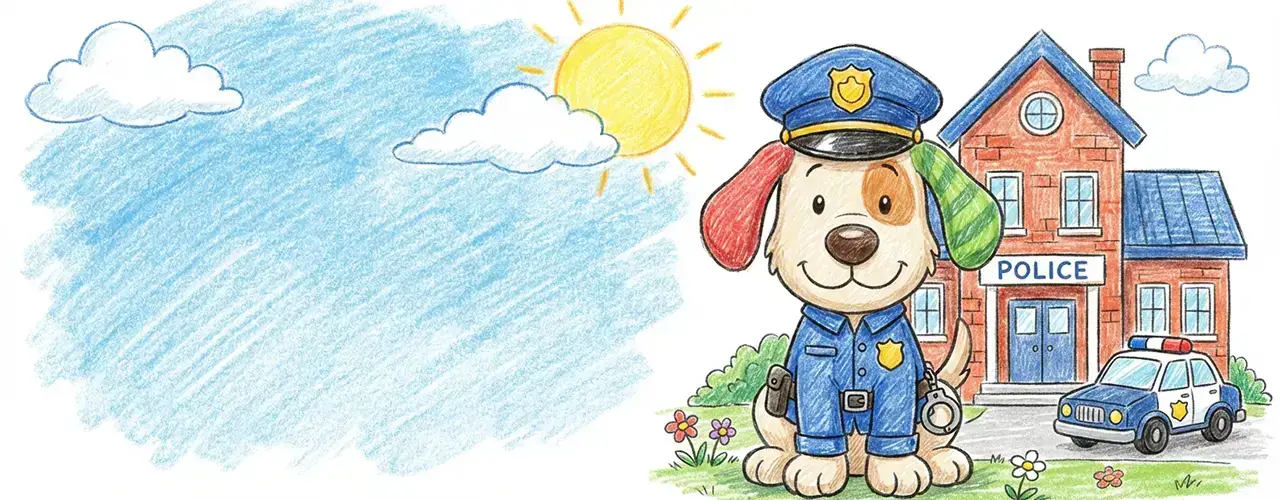 Beispiel für einen Knuffel-Illustrationsstil, Bild 2 von 3