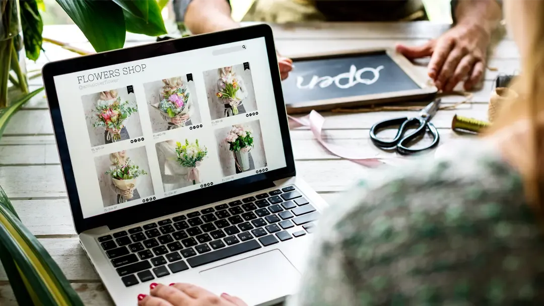 Barrierefreiheit für kleine Unternehmen dargestellt mit einem barrierefreien Webshop im Browser