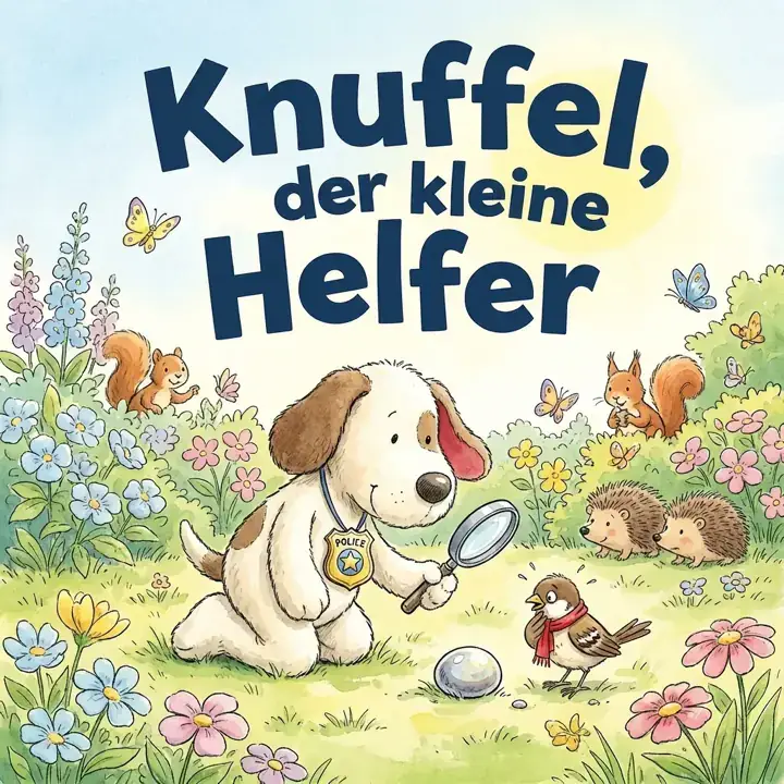 Titelseite eines Knuffel-Beispielbuchs, Bild 2 von 4